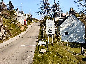 roadside sign