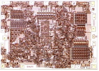 The 8008 chip with 60,000 transistors