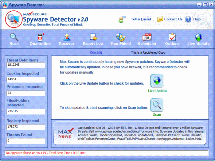 Spyware Detector